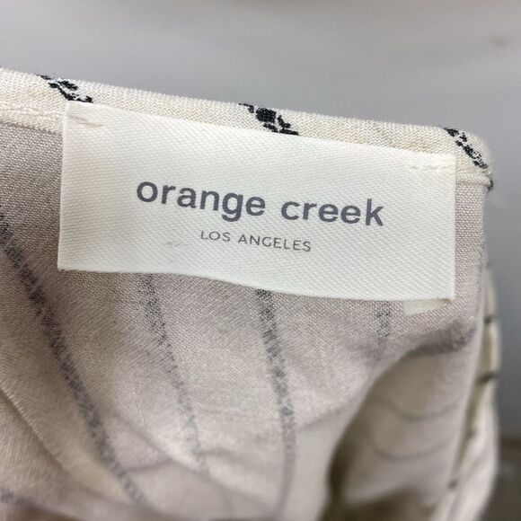 Orange Creek Striped Maxi Dress Medium - Picture 2 of 5